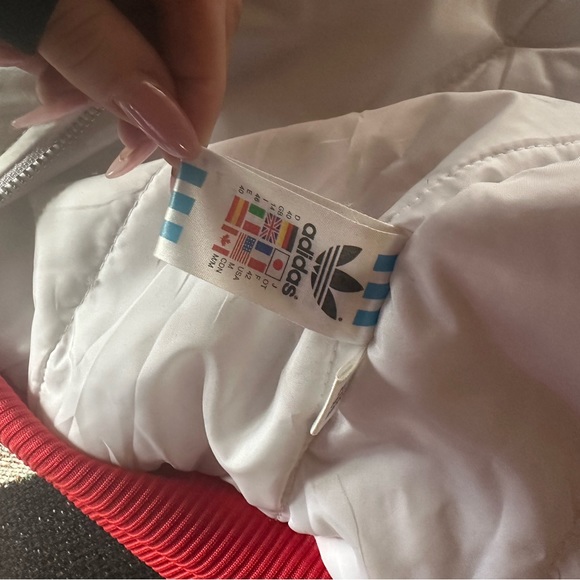 Vintage Adidas Sports Jacket, windbreaker. Worn. - Picture 3 of 6